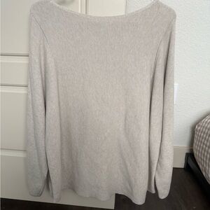 J Jill Beige Knit Sweater